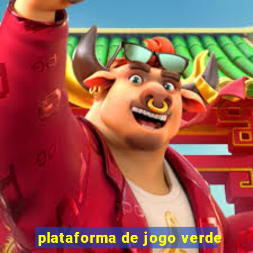 plataforma de jogo verde